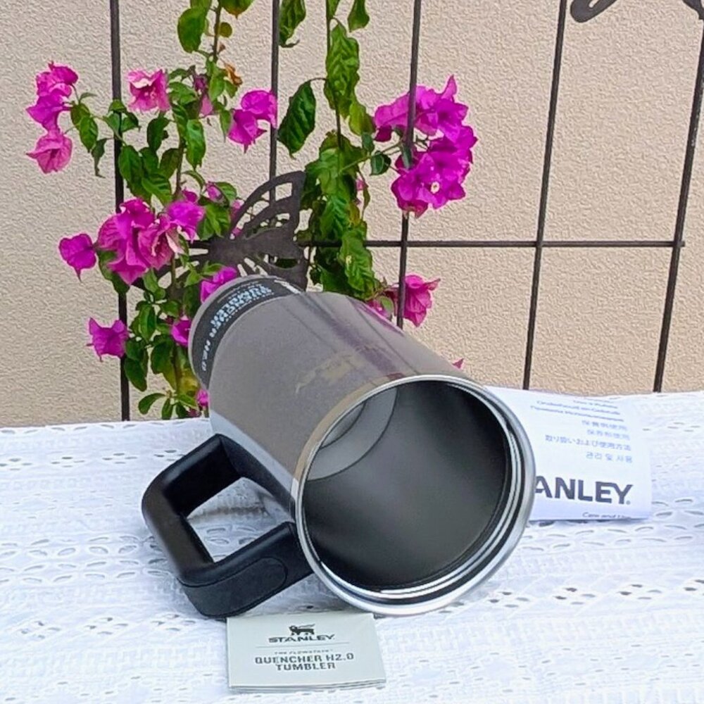 NIB Limited Edition! Stanley Midnight Glitz 40oz Tumbler + Custom Bow/Boot - Picture 5 of 9